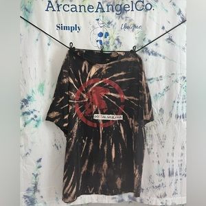 Metal mulisha vintage up cycled oversized tee